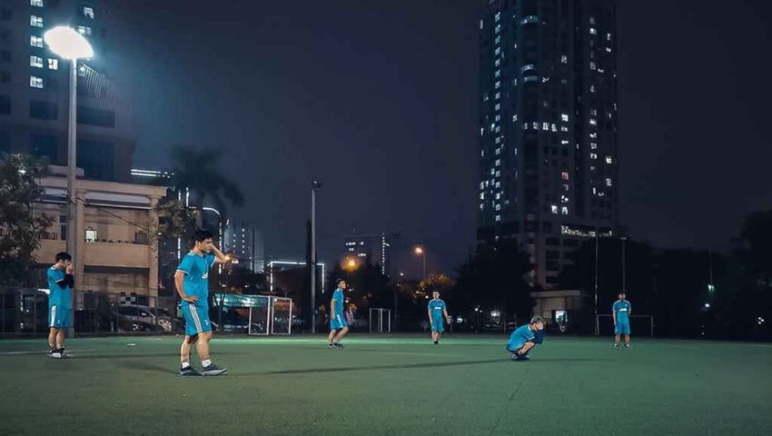 Sân bóng Yên Hòa là địa chỉ được nhiều người lựa chọn