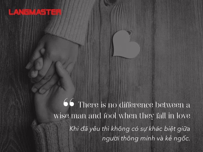 Những thành ngữ tiếng Anh ý nghĩa về tình yêu.