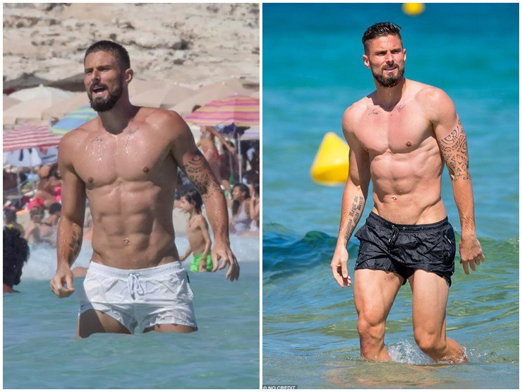 Thể hình hoàn hảo của Olivier Giroud