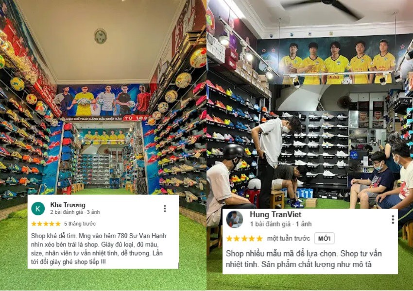 Thế Giới Bóng Đá.Net có nhiều mẫu mã giày phù hợp nhu cầu của khách hàng - Nguồn: Internet