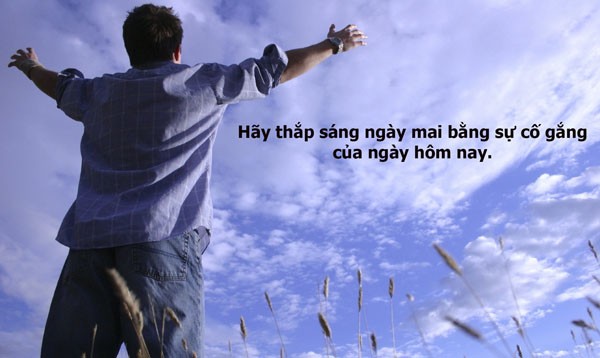 Stt hy vọng về tương lai tươi sáng