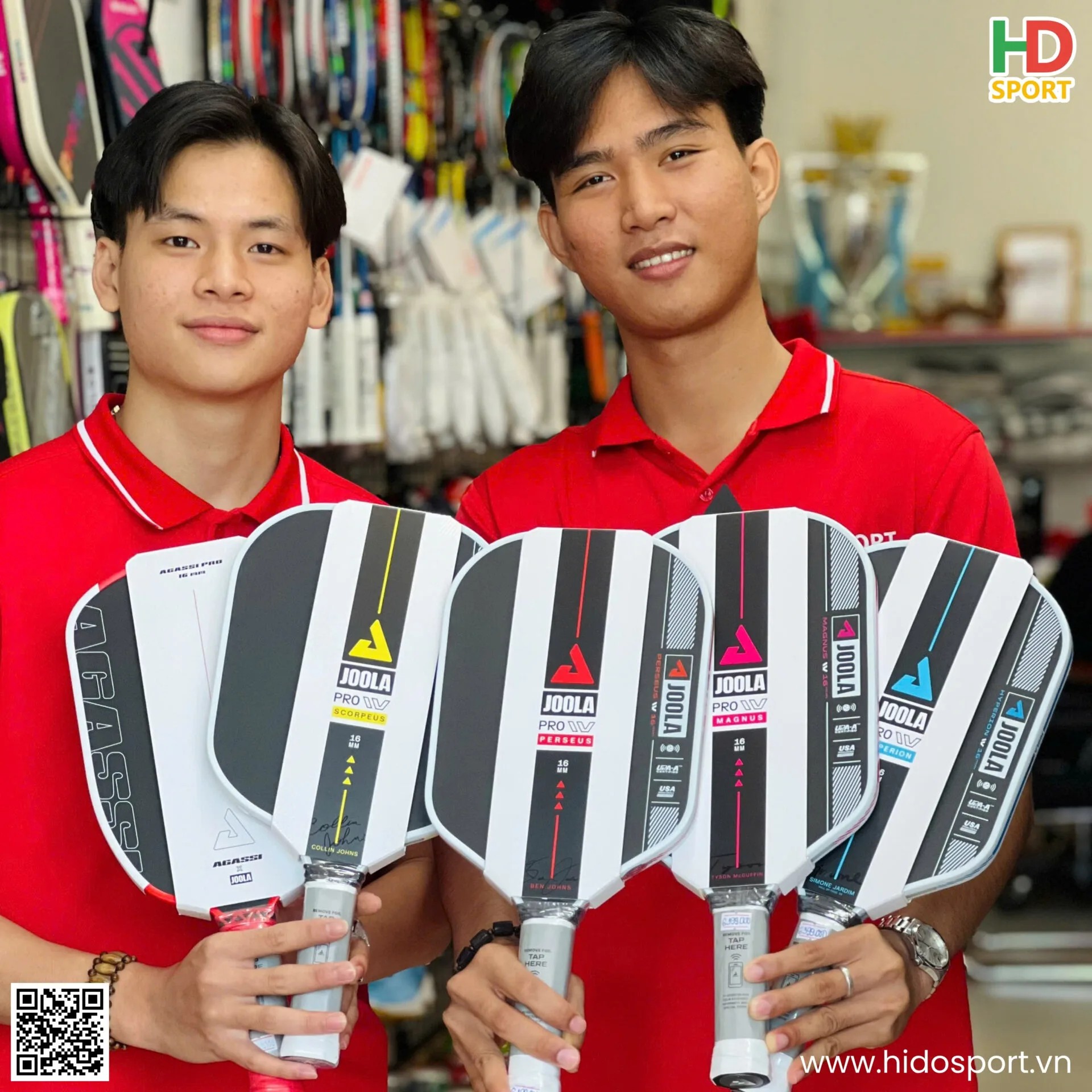 Vợt Pickleball Joola Pro IV Series Chinh Hang Gen 4 Anh Thuc Te Tai Hido Sport