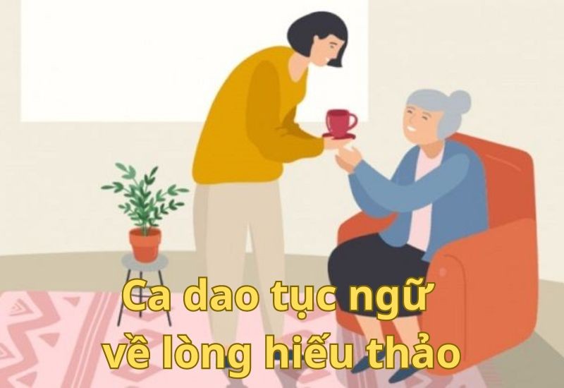 Cảnh một gia đình quây quần bên mâm cơm, thể hiện sự ấm áp và hiếu thảo