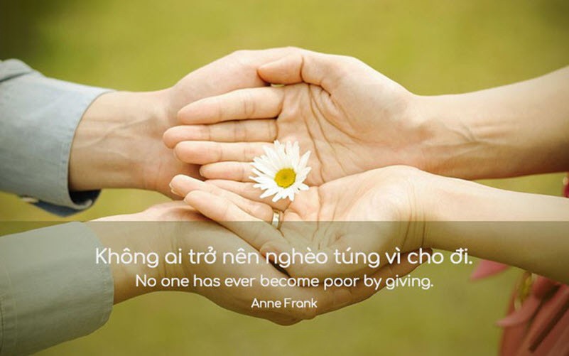 Cho đi là sẻ chia