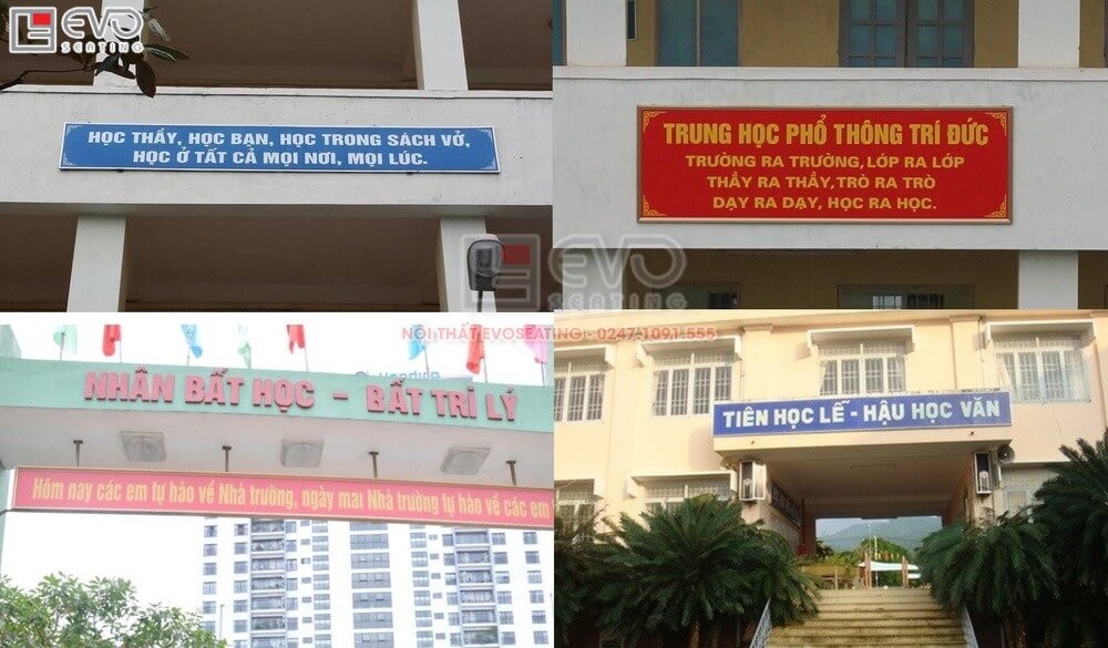 Khẩu hiệu về trường học hạnh phúc
