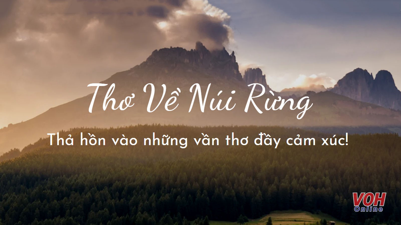 Thơ về núi rừng