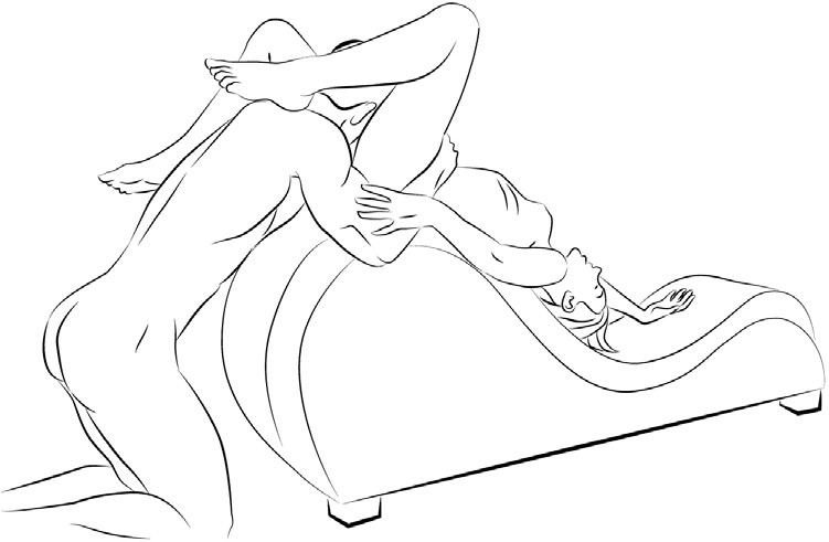 Tư thế khai thác vòm giữa khe núi