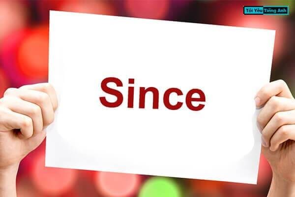 Trước và sau Since là gì?