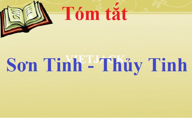 Sơn Tinh và Thủy Tinh cầu hôn Mị Nương