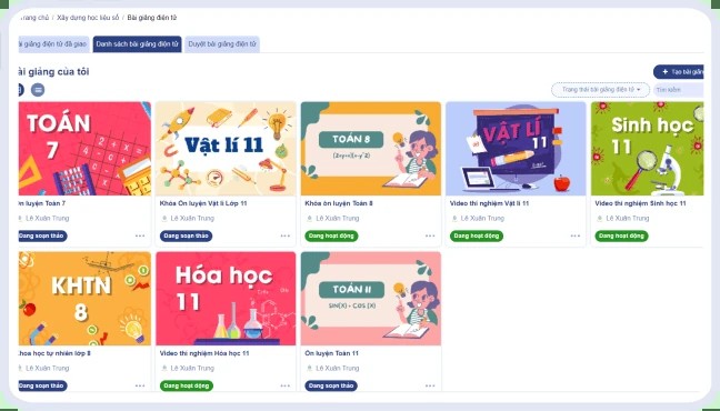 Ngân hàng học liệu