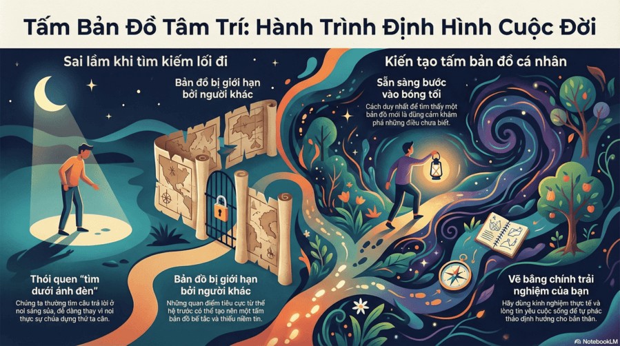 Sơ đồ tư duy giúp hình dung rõ hơn các khái niệm