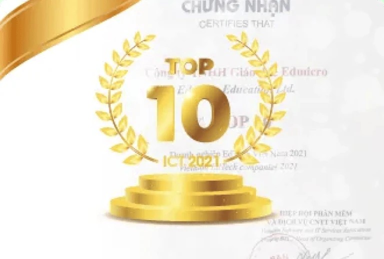 Giải thưởng Top 10 ICT 2021