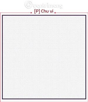 Chu vi hình vuông