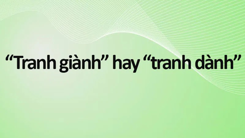 Cảnh tranh giành thị phần